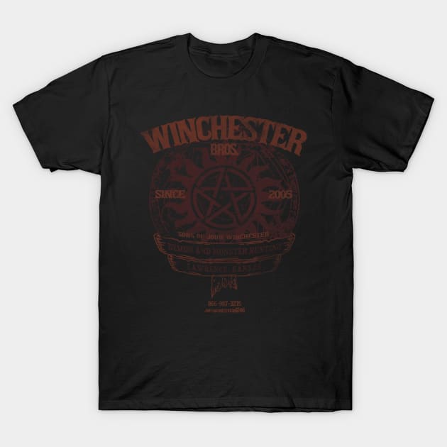 Winchester Bros. T-Shirt by Arinesart